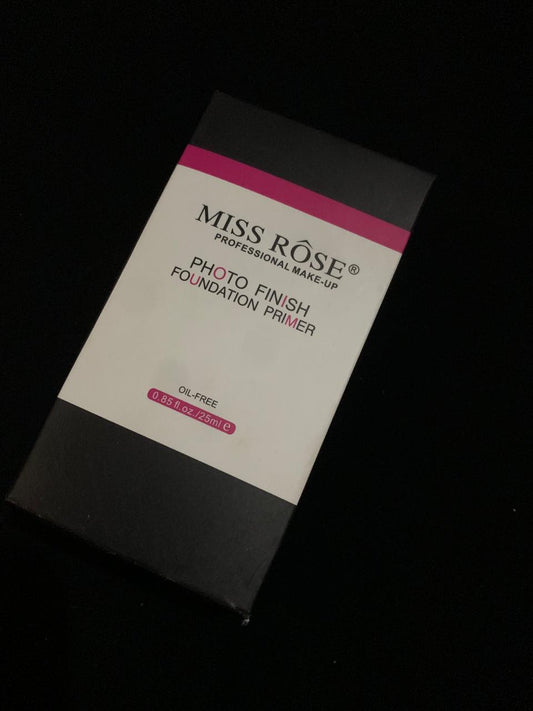 Miss Rose Photo Finish Oil Control Moisturizing Foundation Primer 25ml
